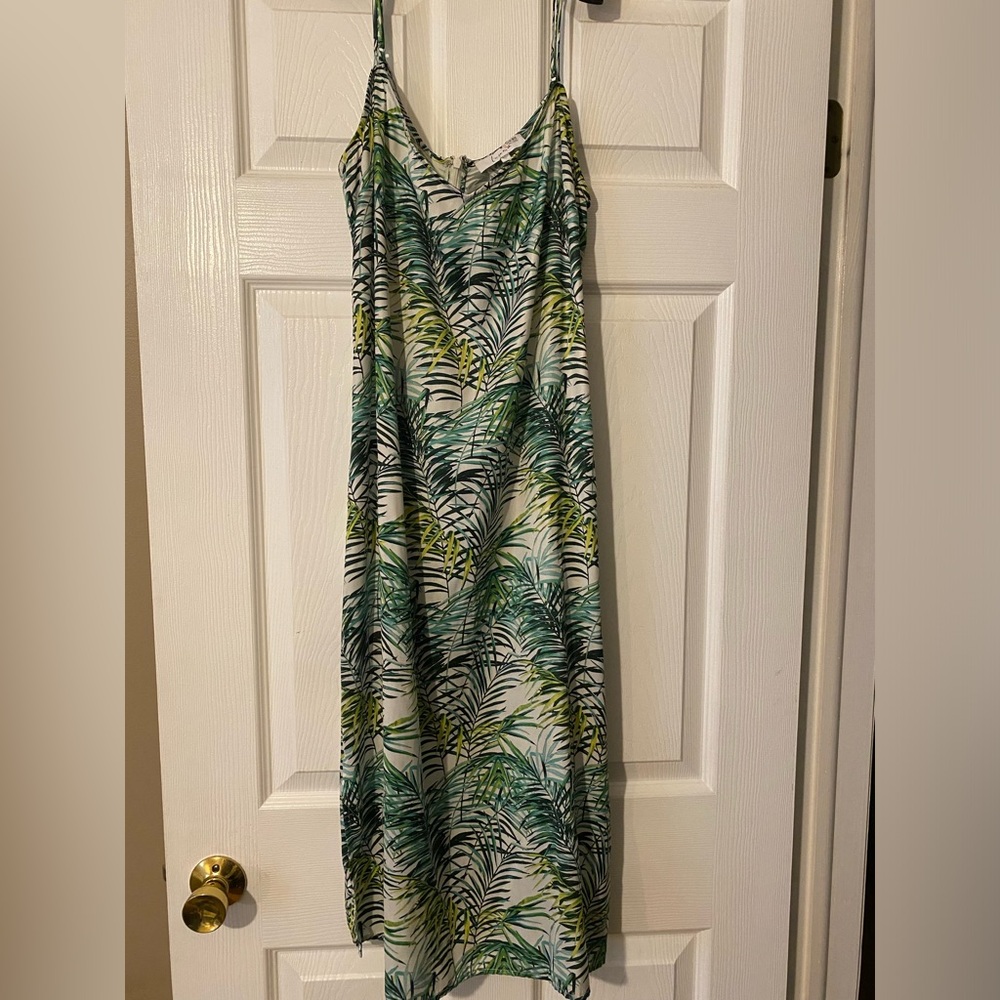 XL Palm print sundress
